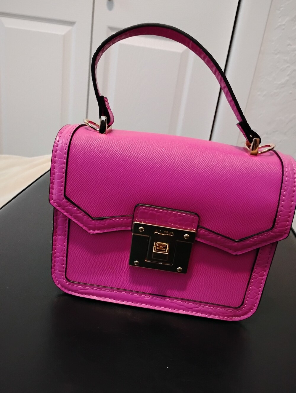 ALDO Pink Top-Handle Satchel